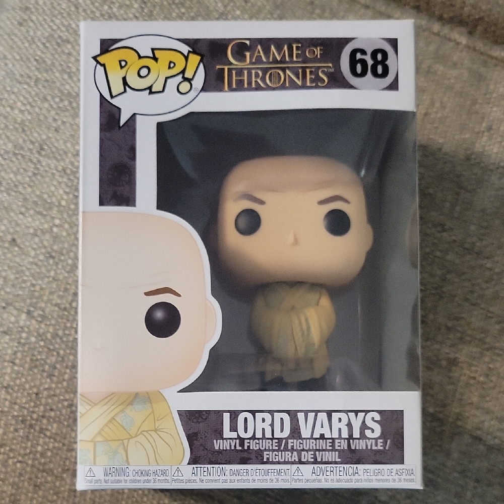 Funko Pop! Game of Thrones Lord Varys in Yellow Robe